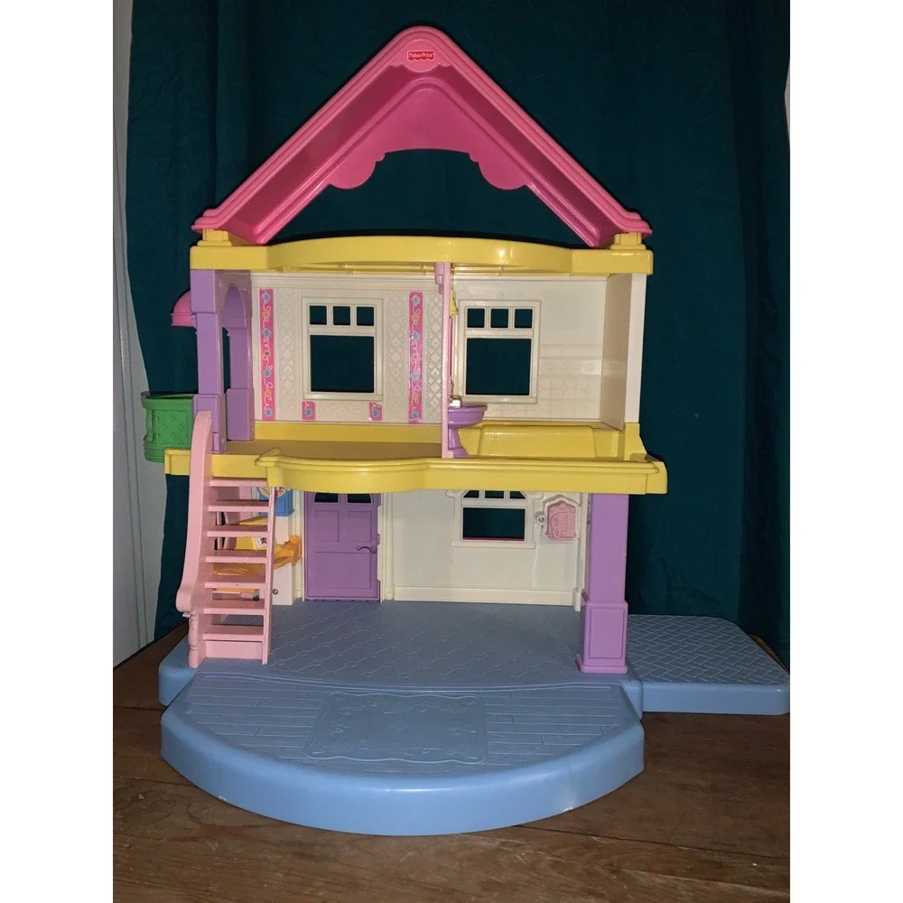 vintage 2005 Fisher-Price My First Dollhouse GREAT condition!